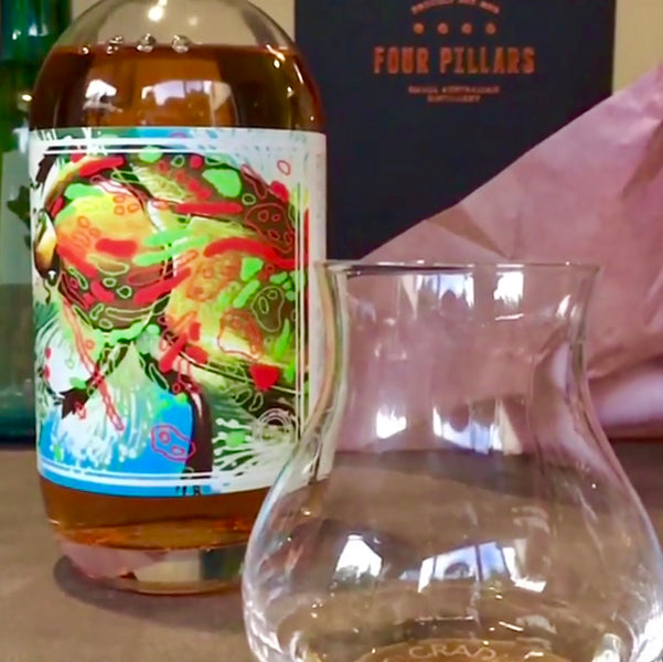 Four Pillars Gin and The Cradle Glass