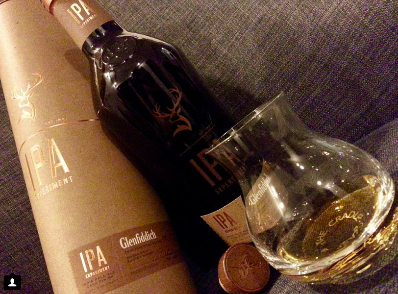 Glenfiddich IPA and The Cradle Glass